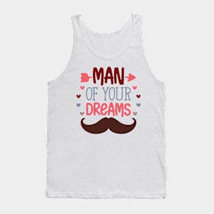 Man Of Your Dreams Valentine's Day Boy Tank Top